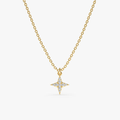 1.0 CT Round Bezel Solitaire Lab Grown Diamond Necklace