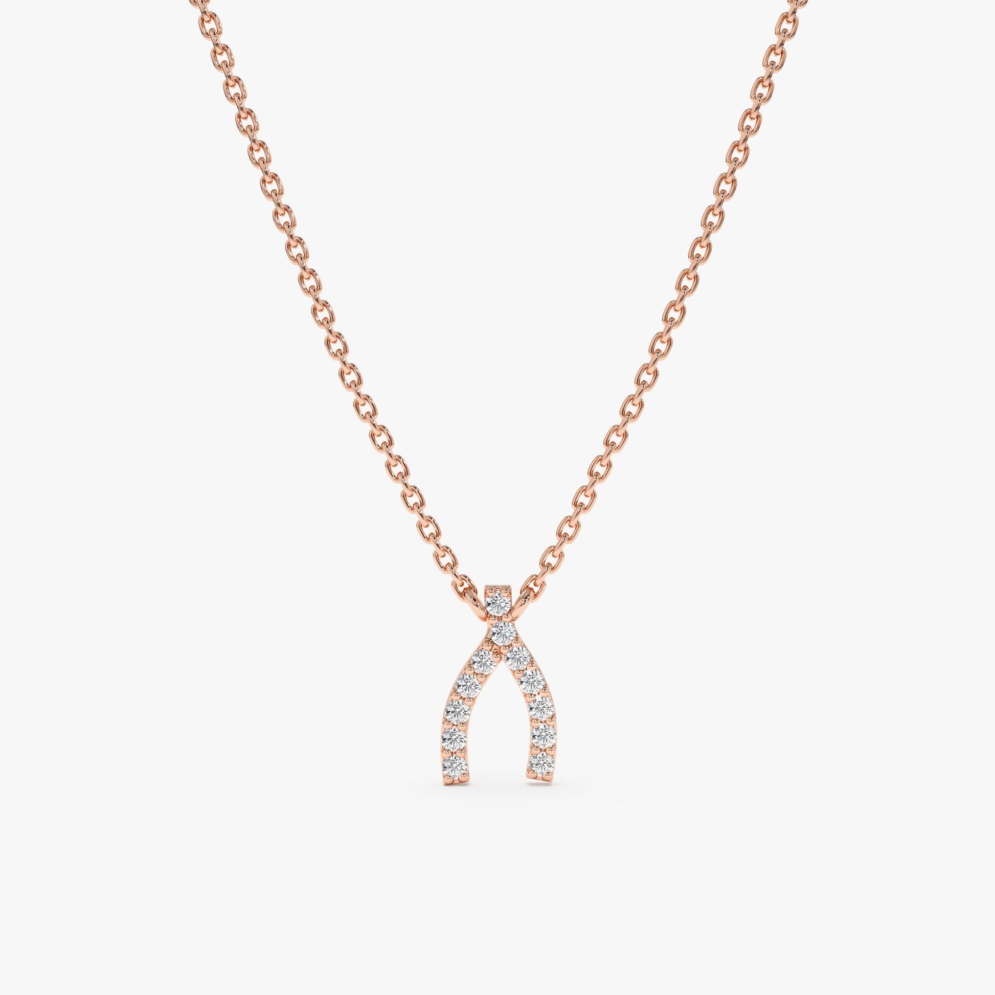 1.0 CT Round Bezel Solitaire Lab Grown Diamond Necklace
