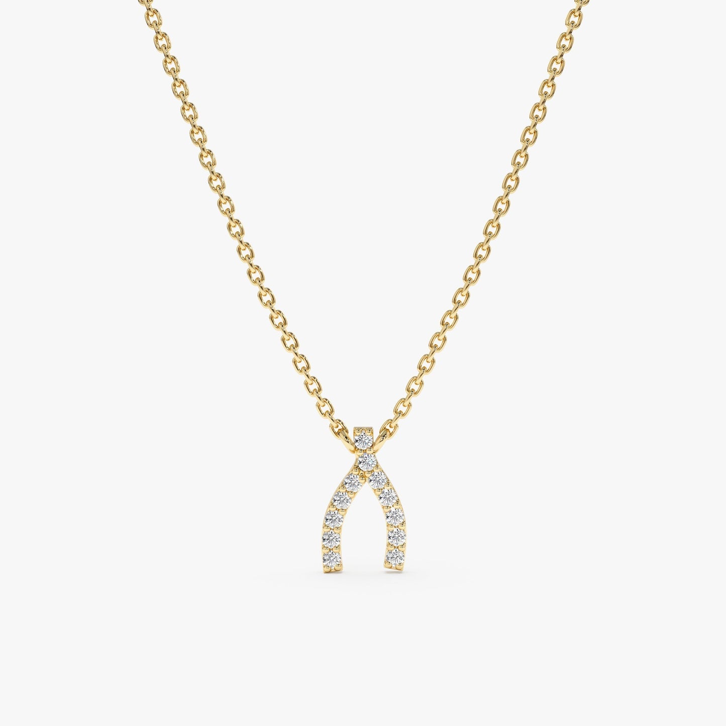 1.0 CT Round Bezel Solitaire Lab Grown Diamond Necklace