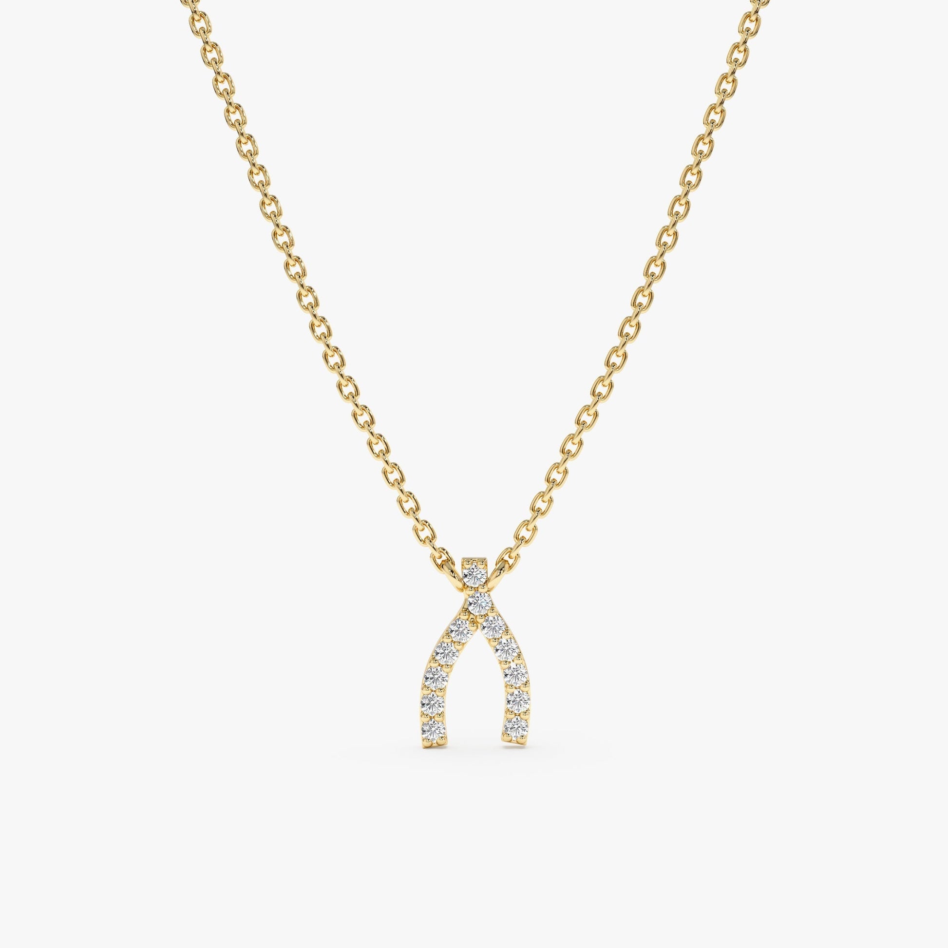 1.0 CT Round Bezel Solitaire Lab Grown Diamond Necklace
