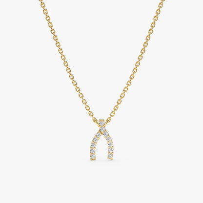 1.0 CT Round Bezel Solitaire Lab Grown Diamond Necklace