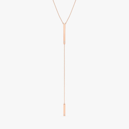 1.0 CT Round Bezel Solitaire Lab Grown Diamond Necklace