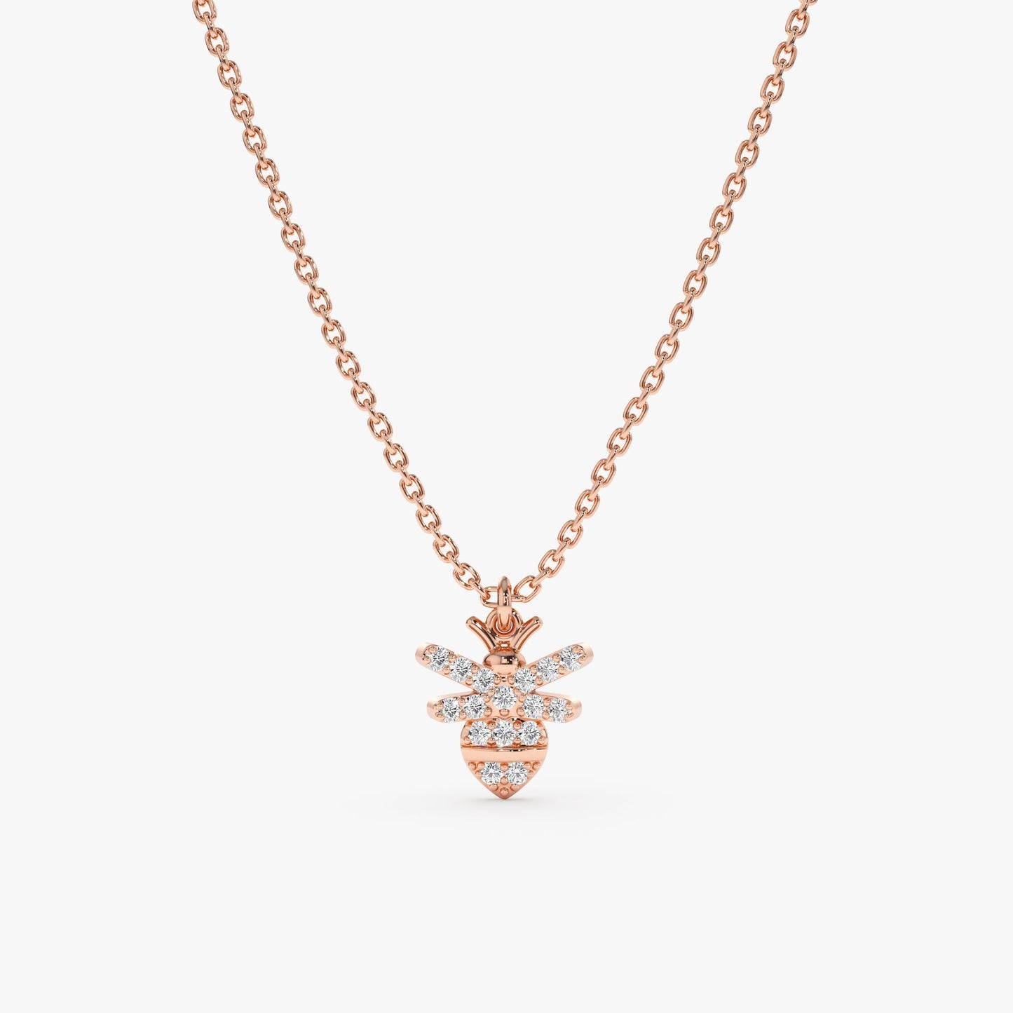 1.0 CT Round Bezel Solitaire Lab Grown Diamond Necklace