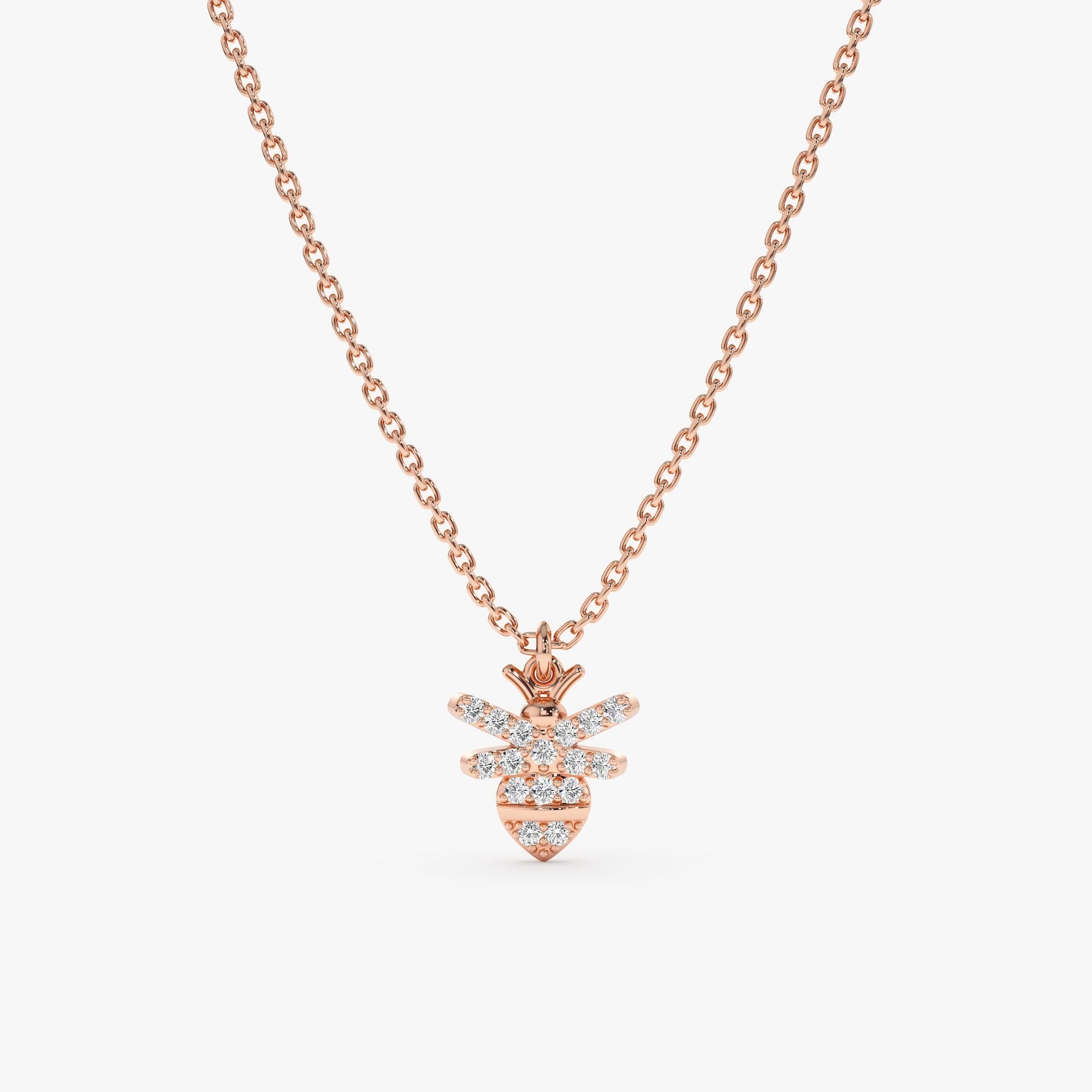 1.0 CT Round Bezel Solitaire Lab Grown Diamond Necklace