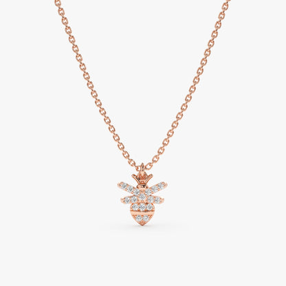 1.0 CT Round Bezel Solitaire Lab Grown Diamond Necklace