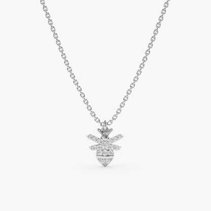 1.0 CT Round Bezel Solitaire Lab Grown Diamond Necklace