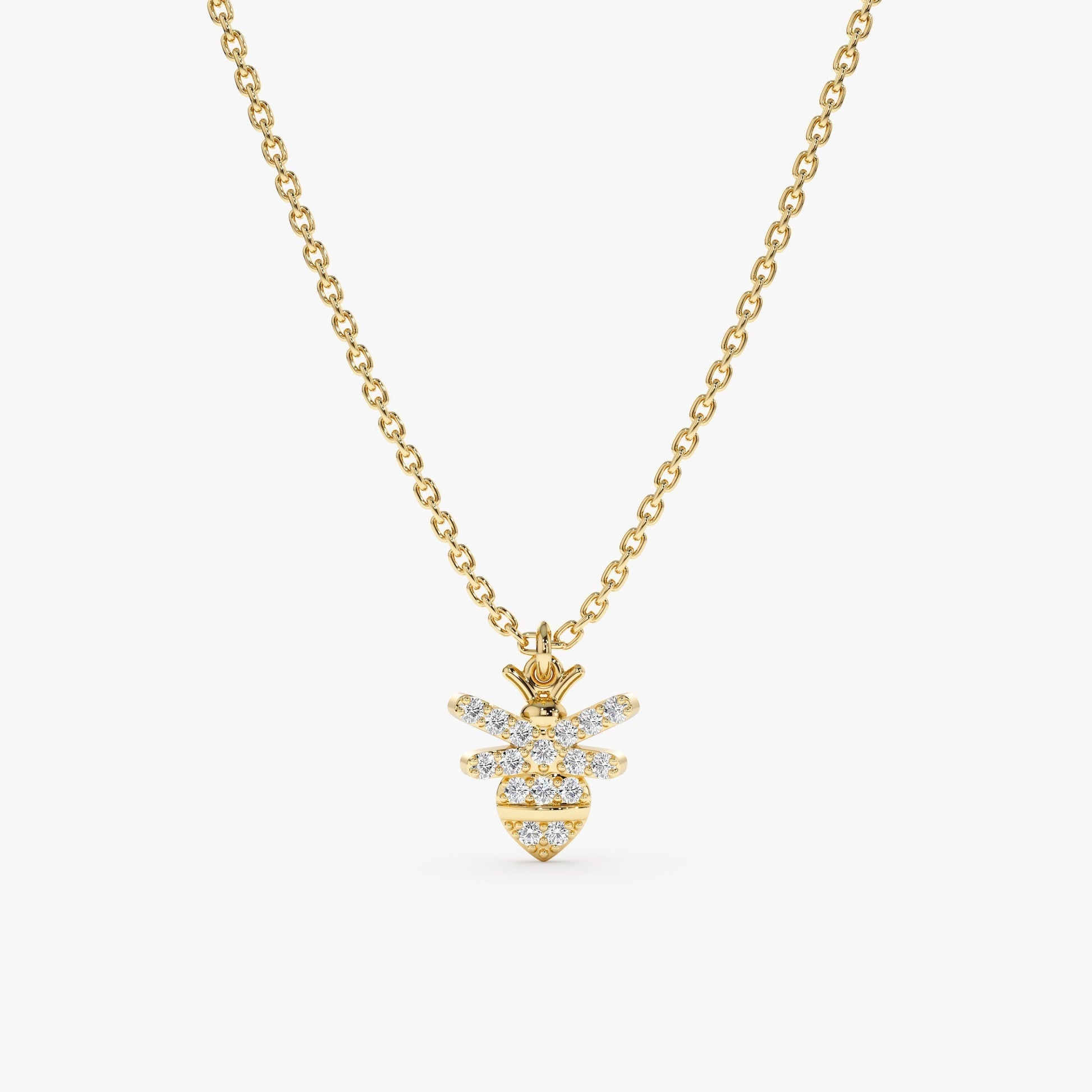 1.0 CT Round Bezel Solitaire Lab Grown Diamond Necklace