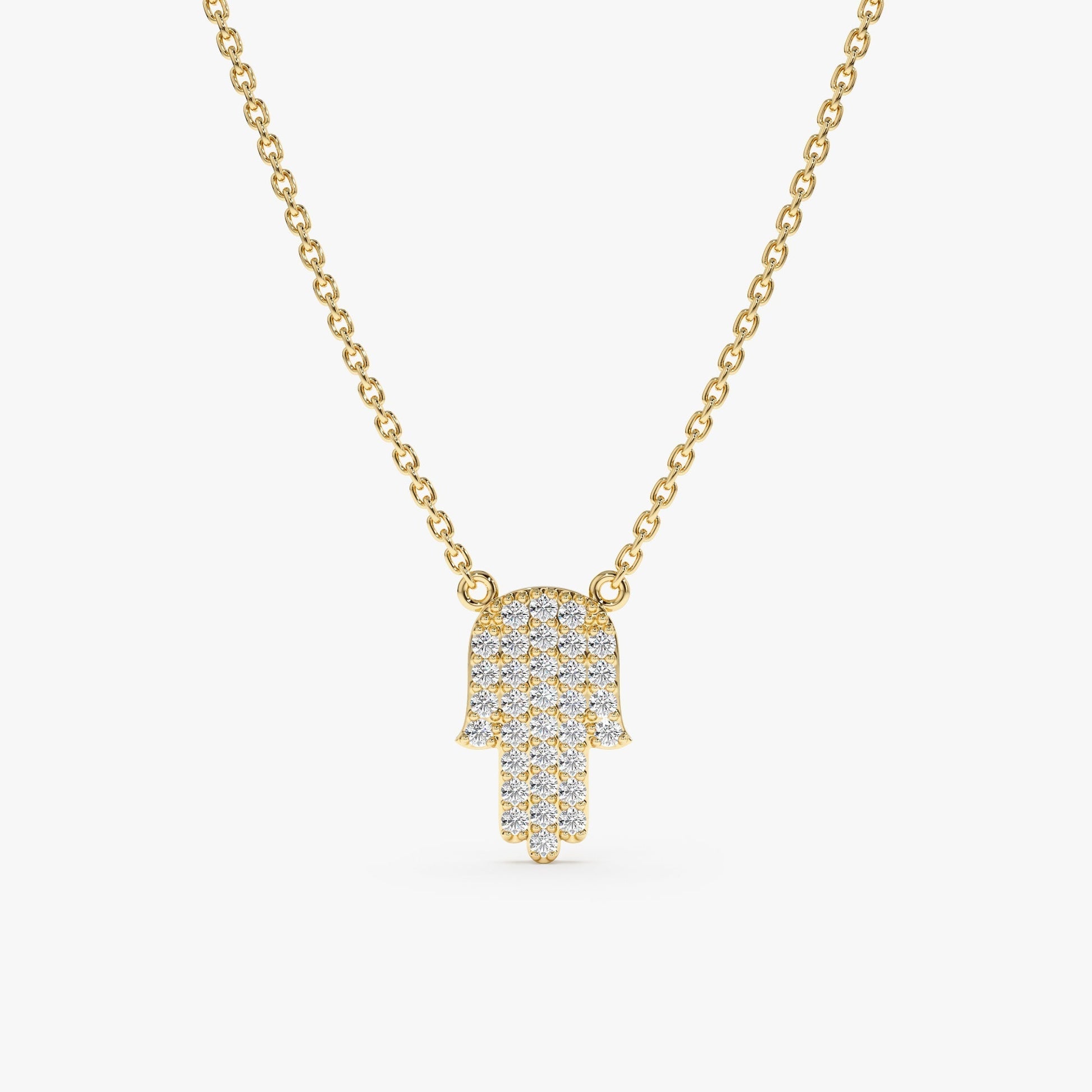 1.0 CT Round Bezel Solitaire Lab Grown Diamond Necklace