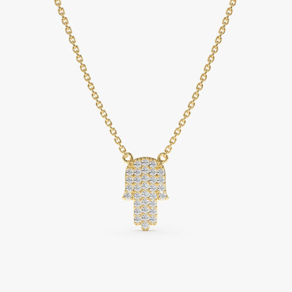 1.0 CT Round Bezel Solitaire Lab Grown Diamond Necklace