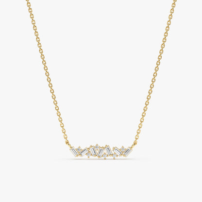 1.0 CT Round Bezel Solitaire Lab Grown Diamond Necklace