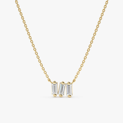 1.0 CT Round Bezel Solitaire Lab Grown Diamond Necklace