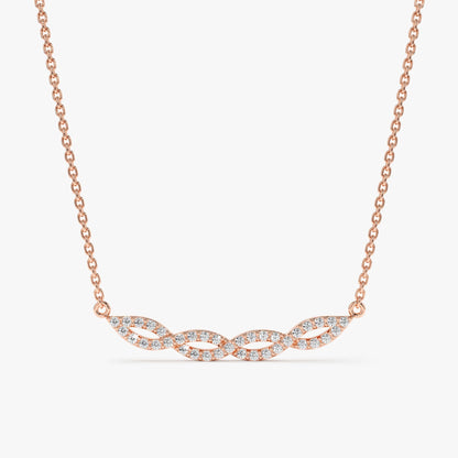 1.0 CT Round Bezel Solitaire Lab Grown Diamond Necklace