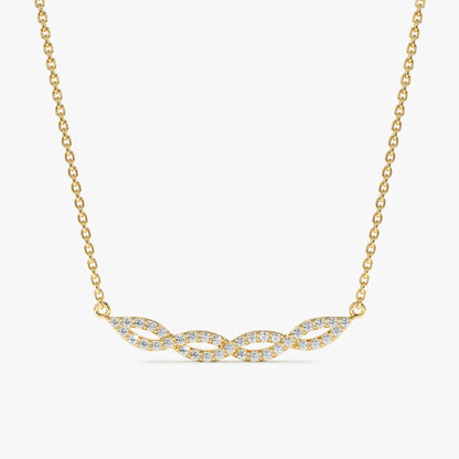 1.0 CT Round Bezel Solitaire Lab Grown Diamond Necklace