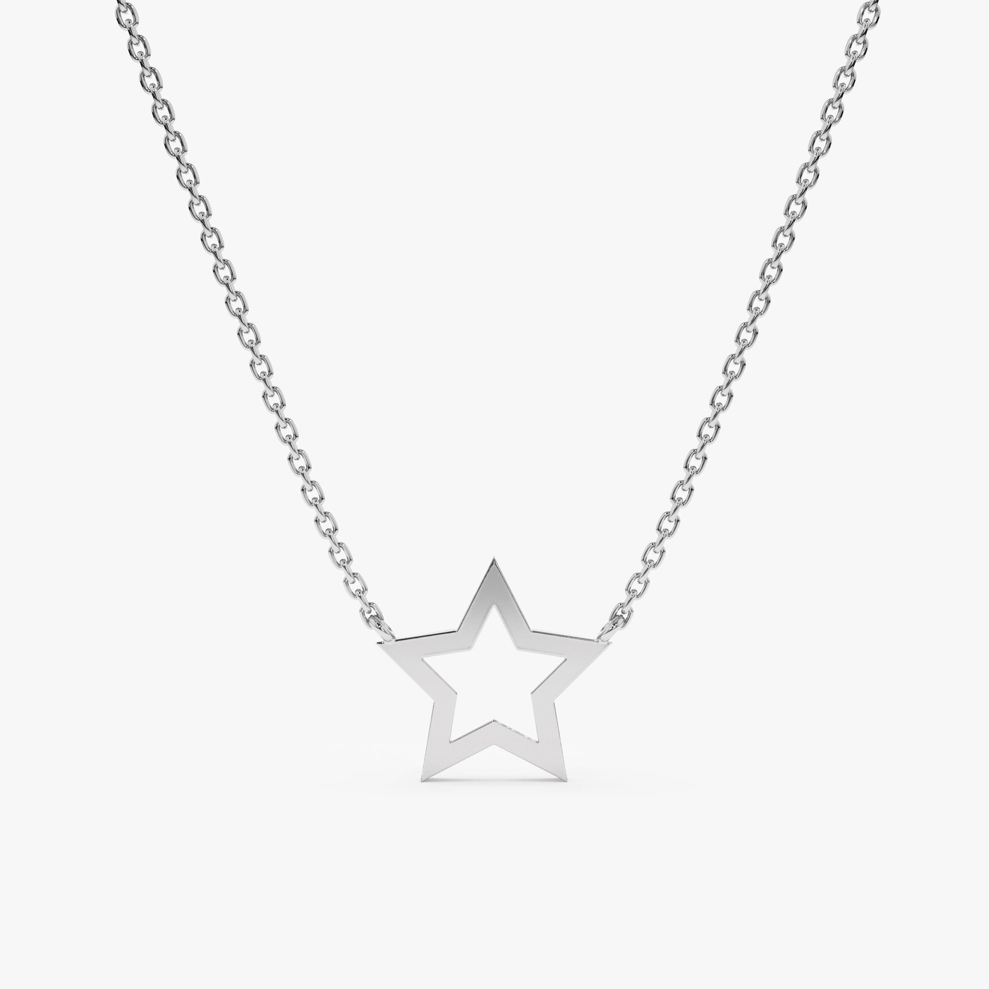 1.0 CT Round Bezel Solitaire Lab Grown Diamond Necklace