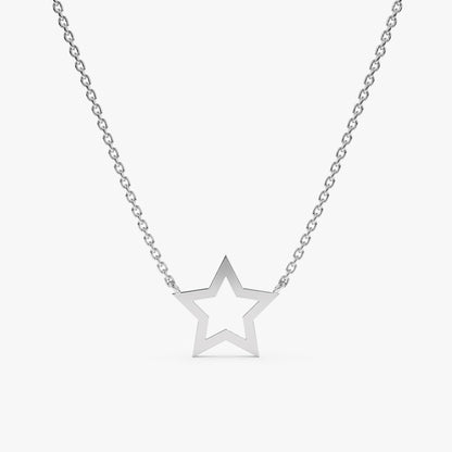 1.0 CT Round Bezel Solitaire Lab Grown Diamond Necklace