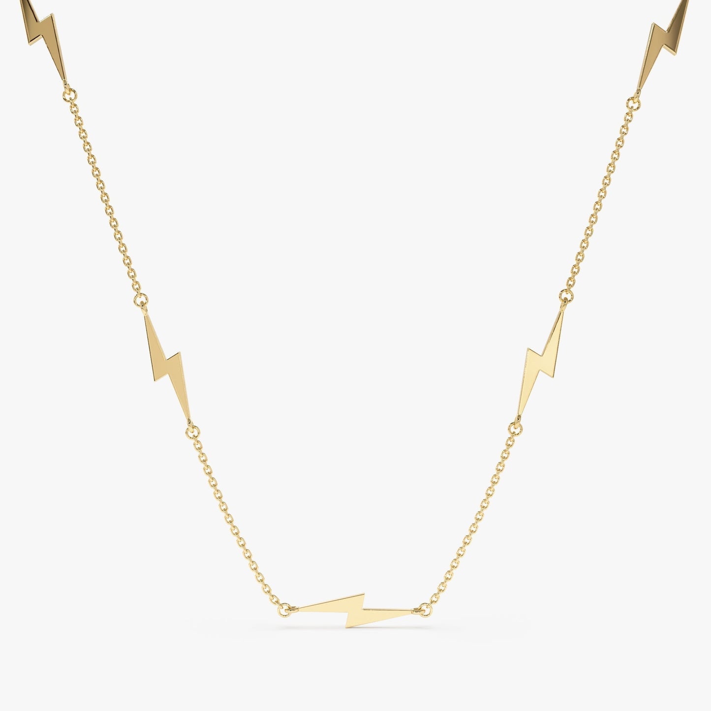 1.0 CT Round Bezel Solitaire Lab Grown Diamond Necklace