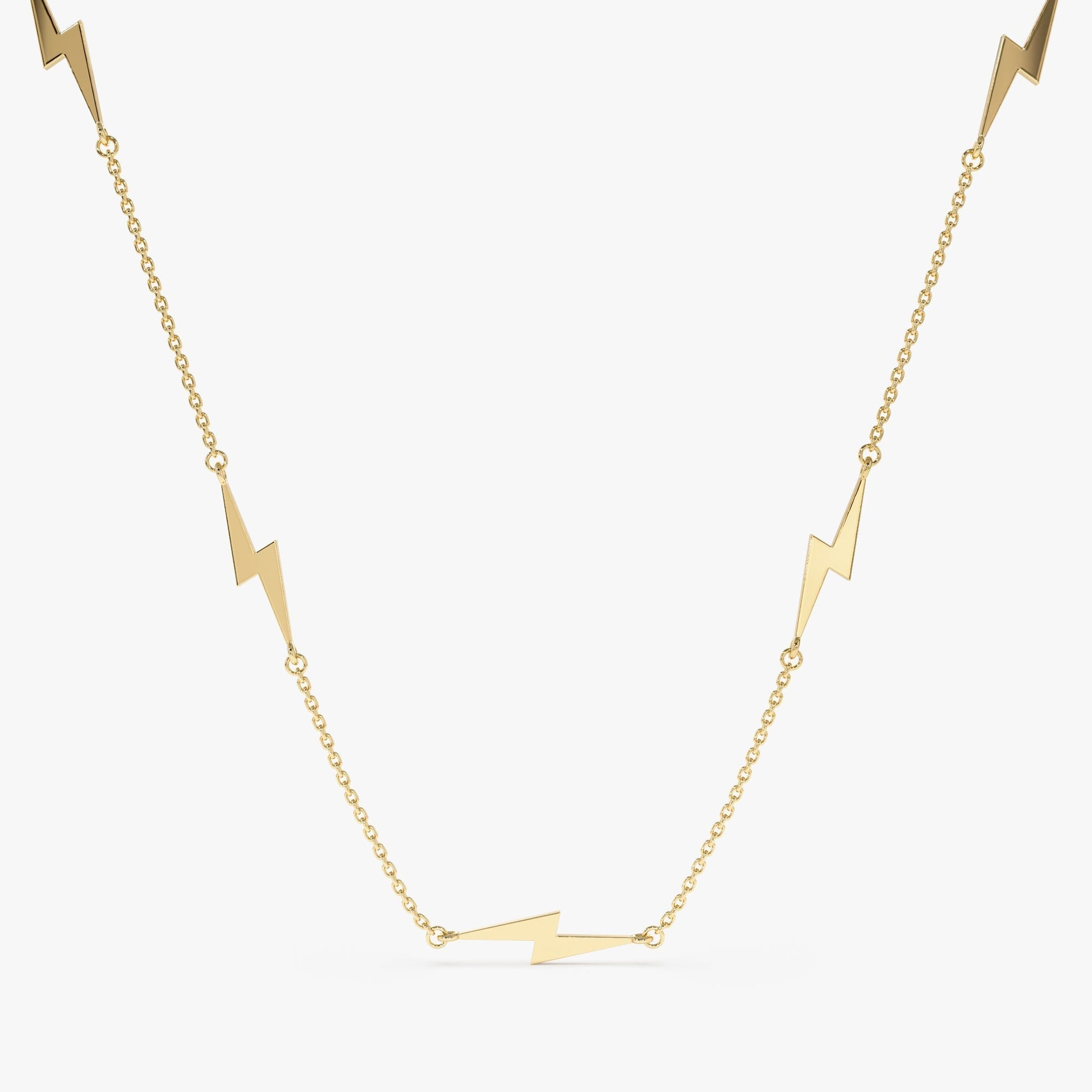 1.0 CT Round Bezel Solitaire Lab Grown Diamond Necklace