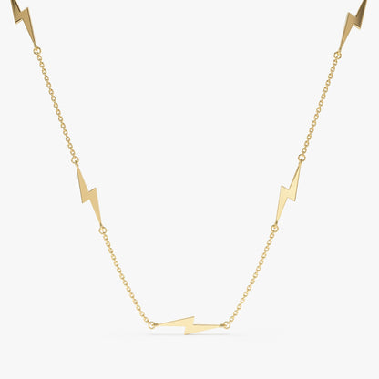 1.0 CT Round Bezel Solitaire Lab Grown Diamond Necklace