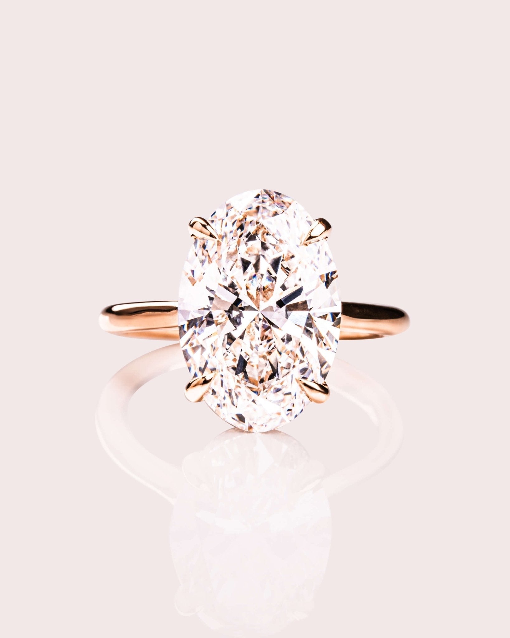 Cushion Hidden Halo Lab Grown Diamond Engagement Ring
