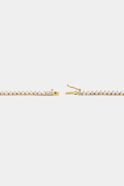 6 TCW Round Lab Grown Diamond Claw Tennis Necklace