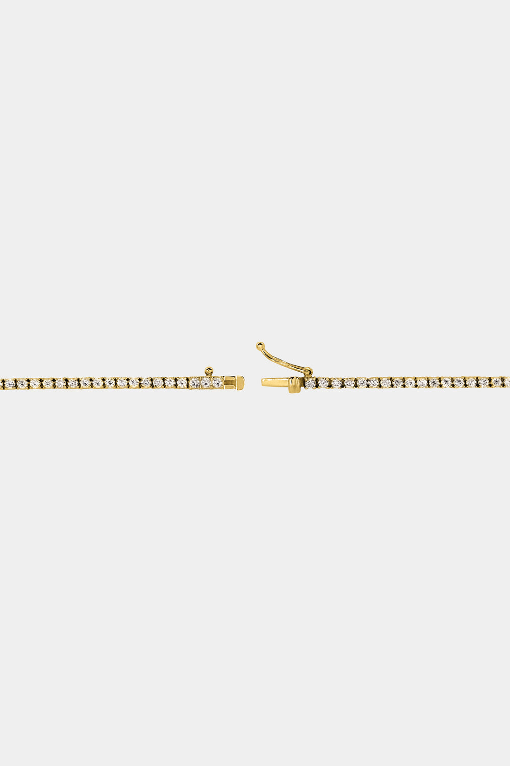 4.5 TCW Round Lab Grown Diamond Tennis Necklace