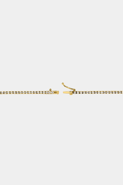 4.5 TCW Round Lab Grown Diamond Tennis Necklace