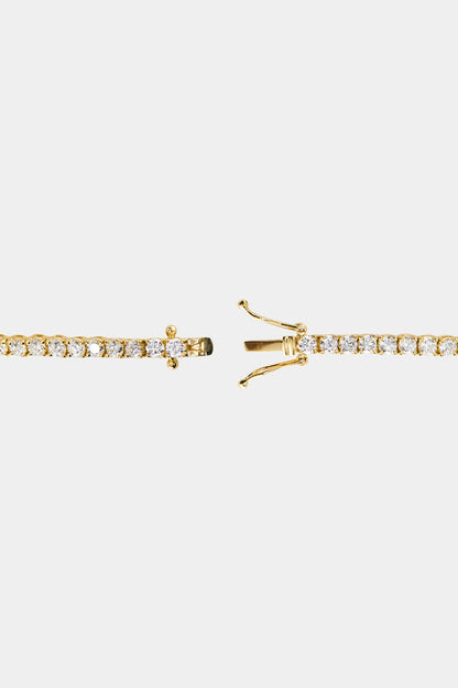 4.5 TCW Round Stones Lab Grown Diamond Tennis Bracelet