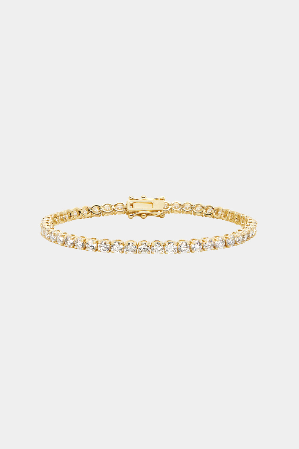 5 TCW Round Stones Lab Grown Diamond Tennis Bracelet