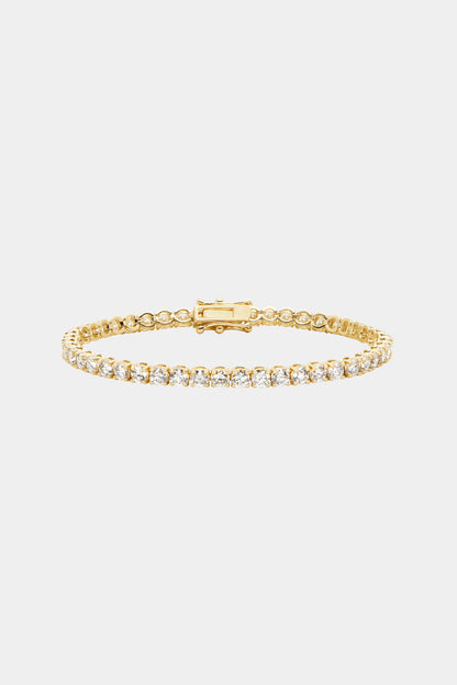 5 TCW Round Stones Lab Grown Diamond Tennis Bracelet