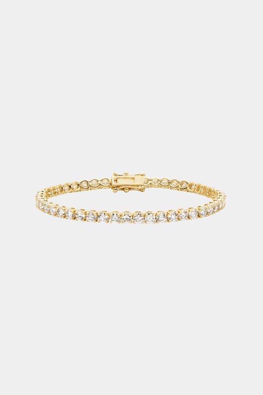 5 TCW Round Stones Lab Grown Diamond Tennis Bracelet