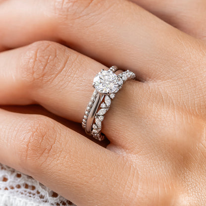 0.37 CT Round Full Eternity Lab Grown Diamond Wedding Band
