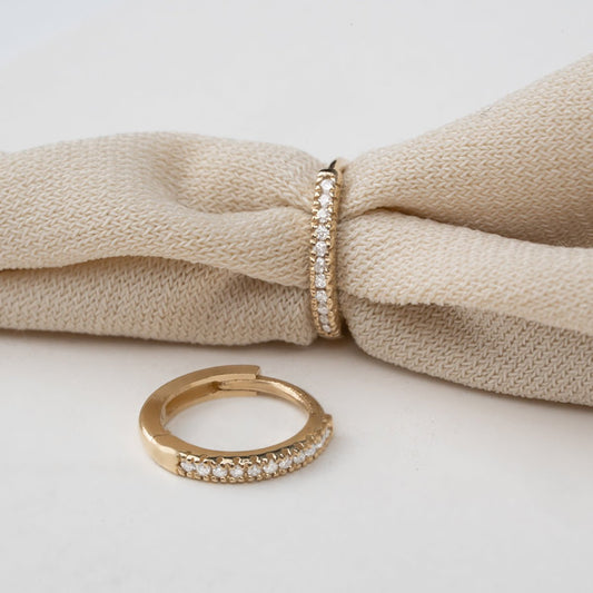 1.0 CT Round Bezel Solitaire Lab Grown Diamond Earrings