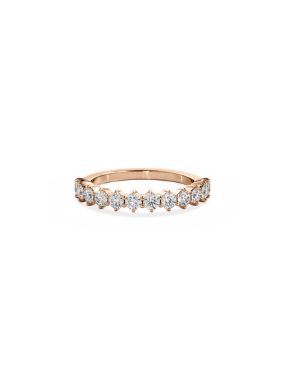 0.37 CT Round Full Eternity Lab Grown Diamond Wedding Band