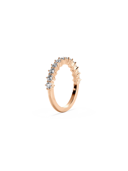 0.37 CT Round Full Eternity Lab Grown Diamond Wedding Band