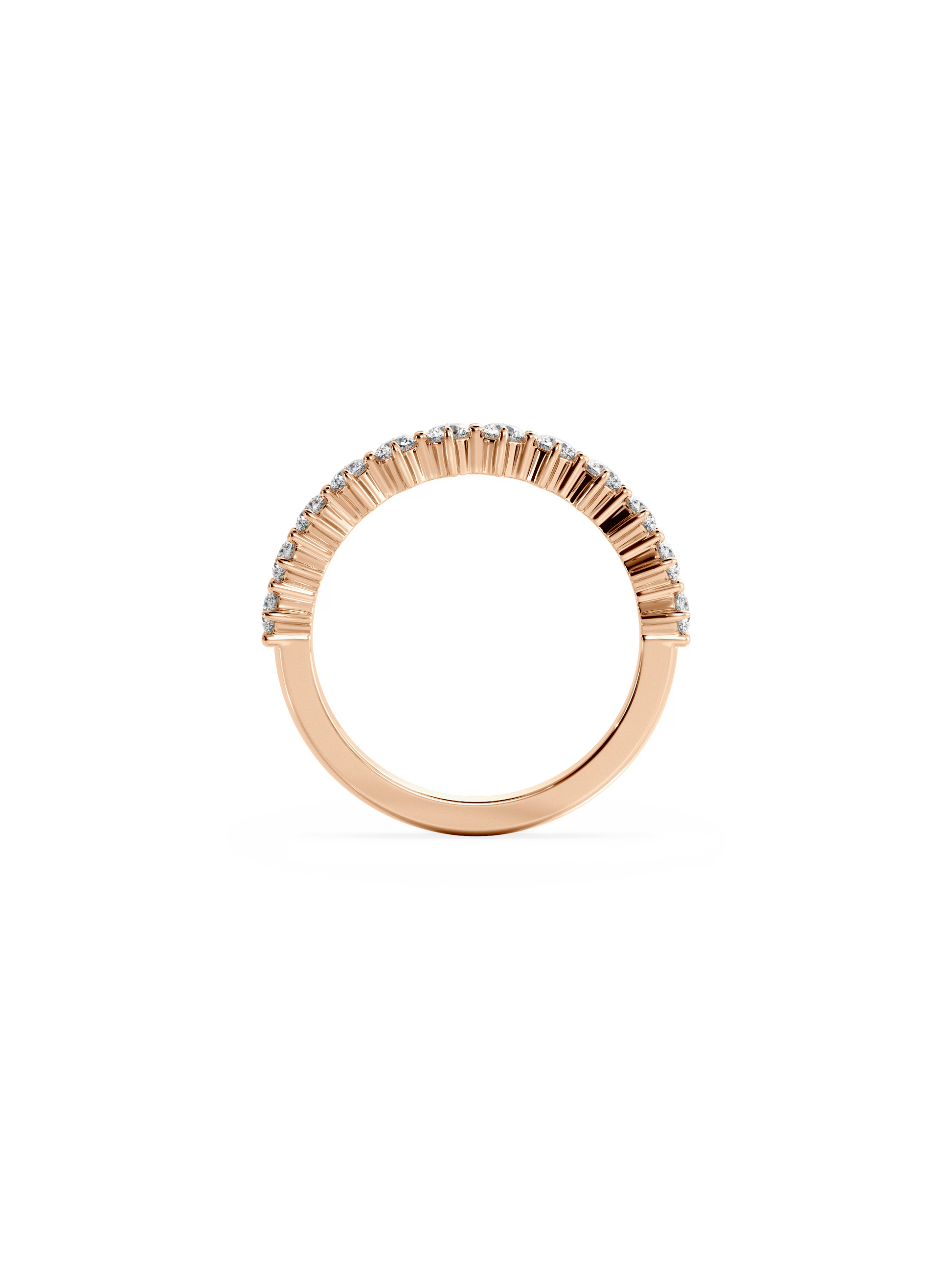 0.37 CT Round Full Eternity Lab Grown Diamond Wedding Band
