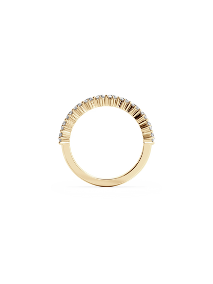 0.37 CT Round Full Eternity Lab Grown Diamond Wedding Band