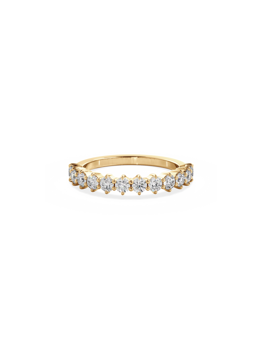 0.37 CT Round Full Eternity Lab Grown Diamond Wedding Band