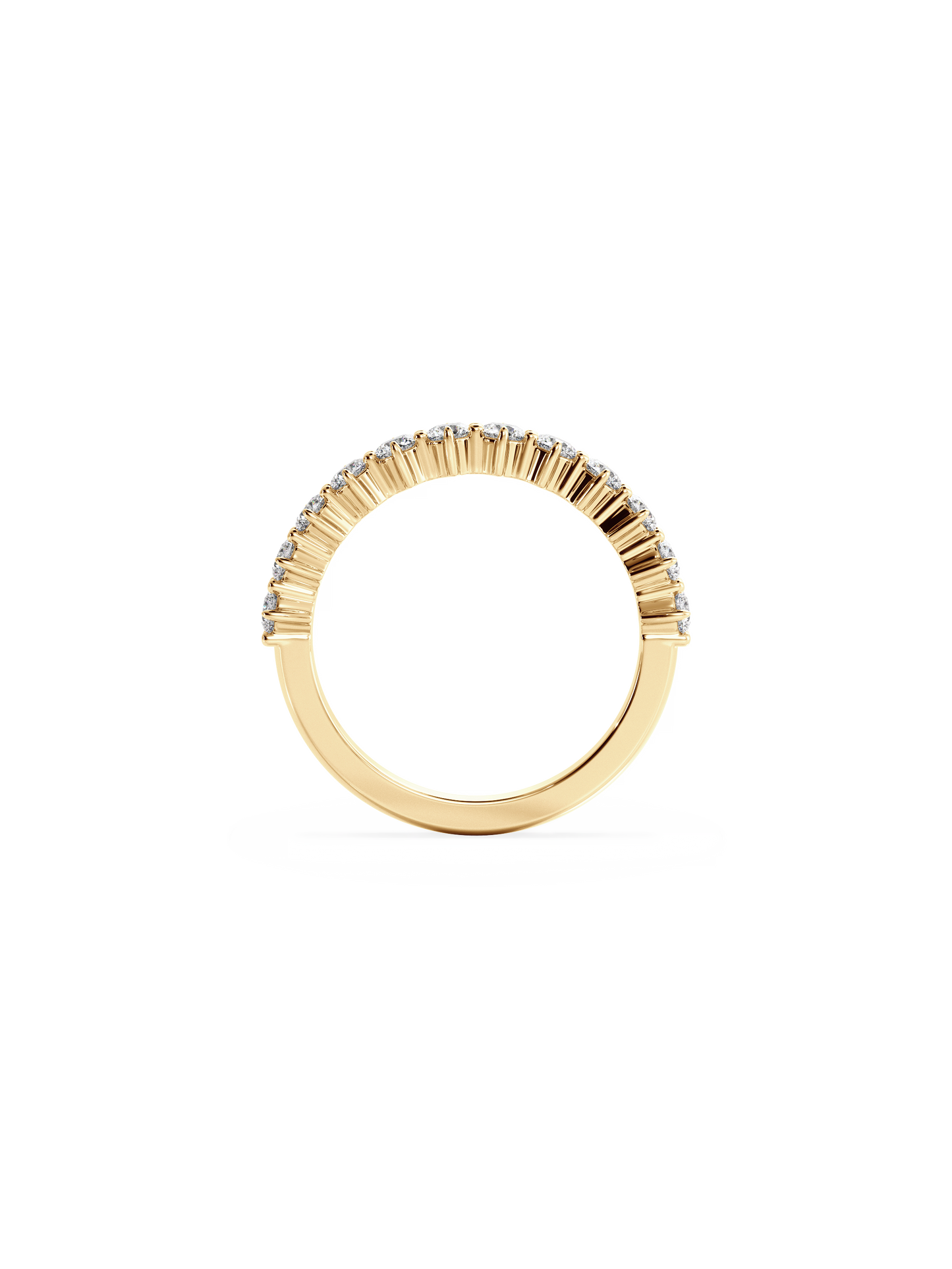 0.37 CT Round Full Eternity Lab Grown Diamond Wedding Band