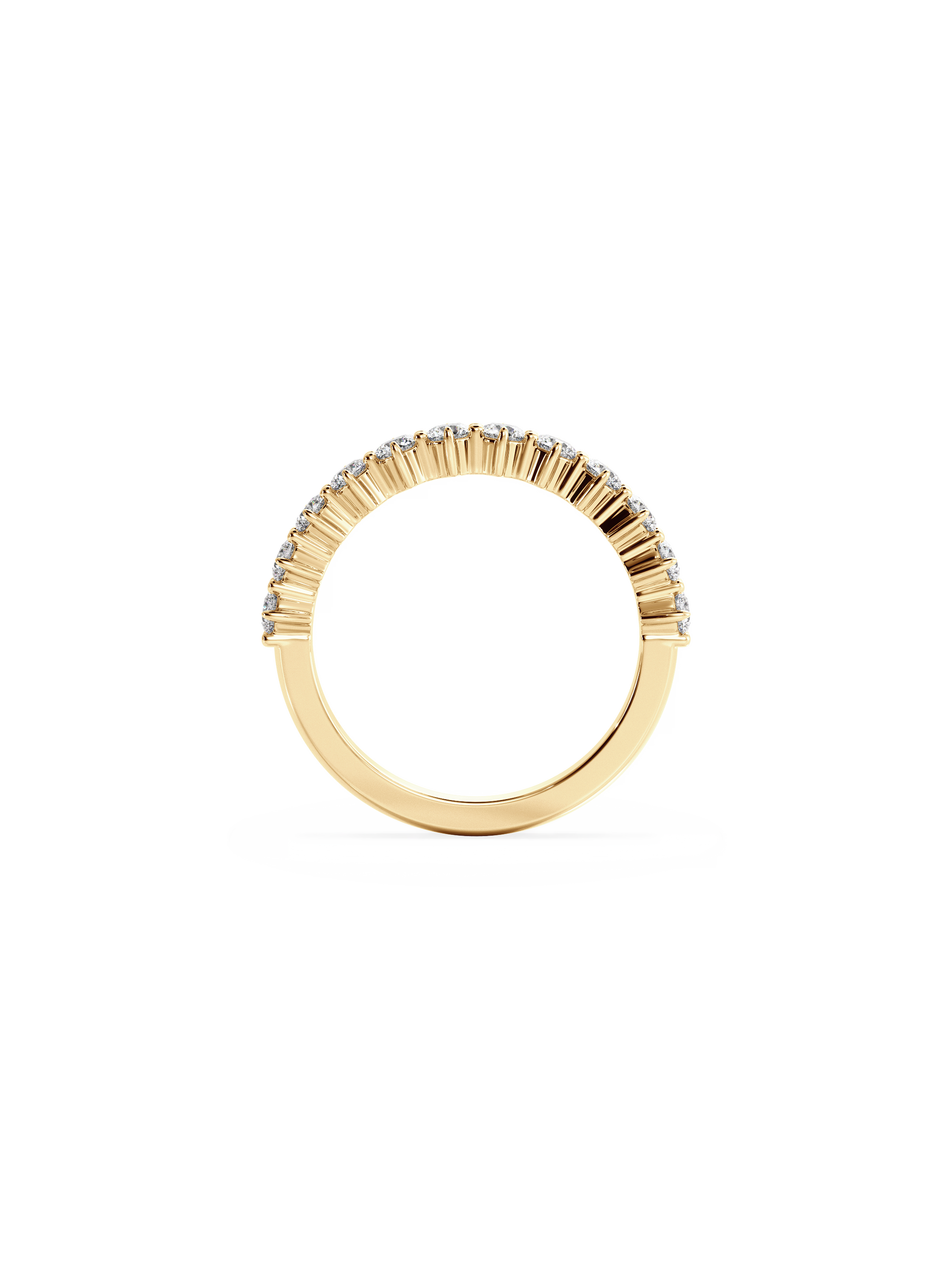 0.37 CT Round Full Eternity Lab Grown Diamond Wedding Band