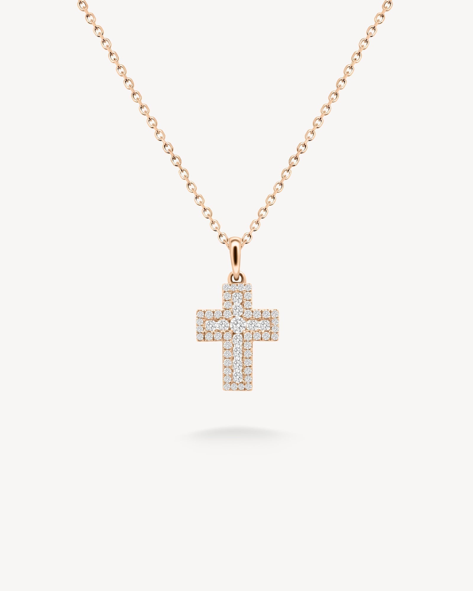1.0 CT Round Bezel Solitaire Lab Grown Diamond Necklace