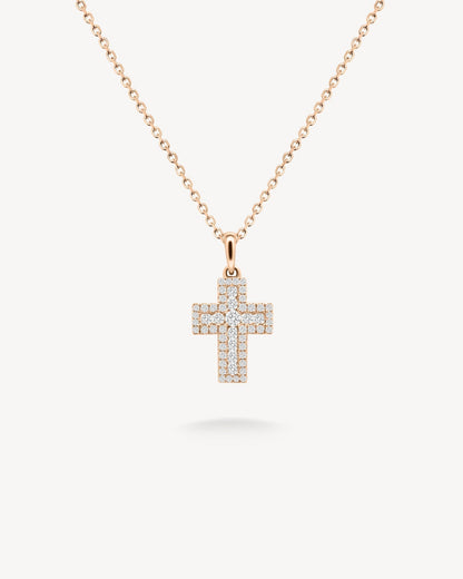 1.0 CT Round Bezel Solitaire Lab Grown Diamond Necklace