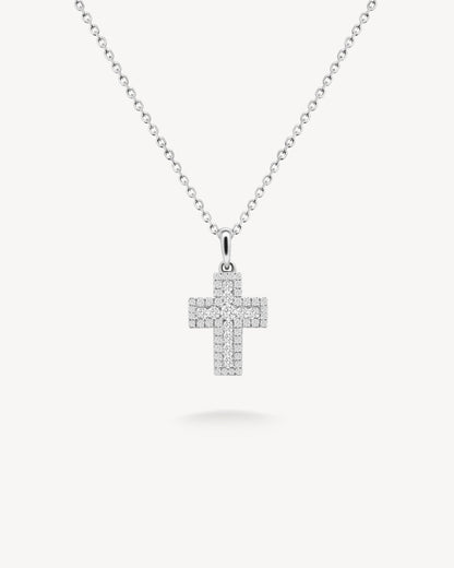 1.0 CT Round Bezel Solitaire Lab Grown Diamond Necklace