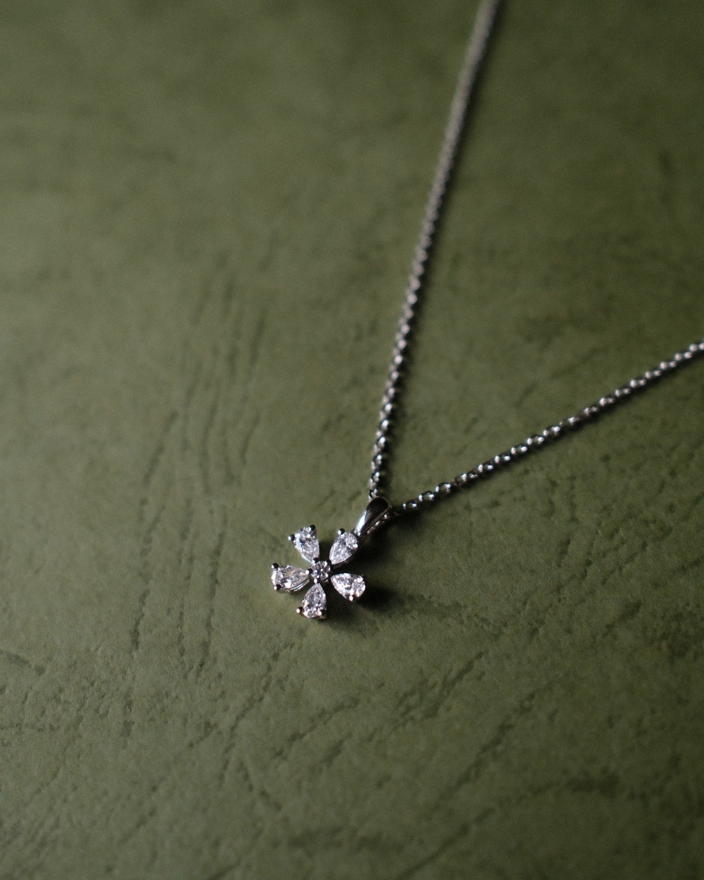 1.0 CT Round Bezel Solitaire Lab Grown Diamond Necklace
