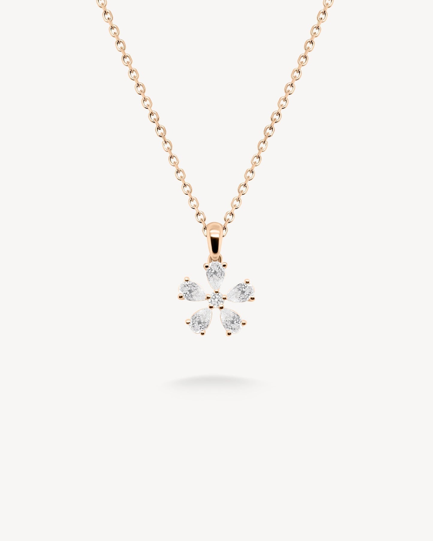 1.0 CT Round Bezel Solitaire Lab Grown Diamond Necklace