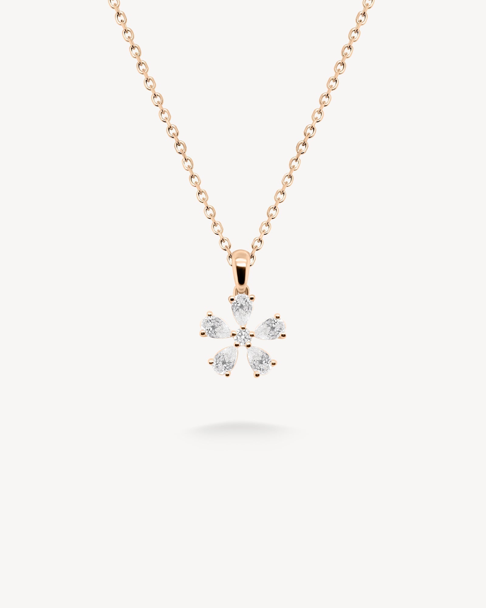 1.0 CT Round Bezel Solitaire Lab Grown Diamond Necklace