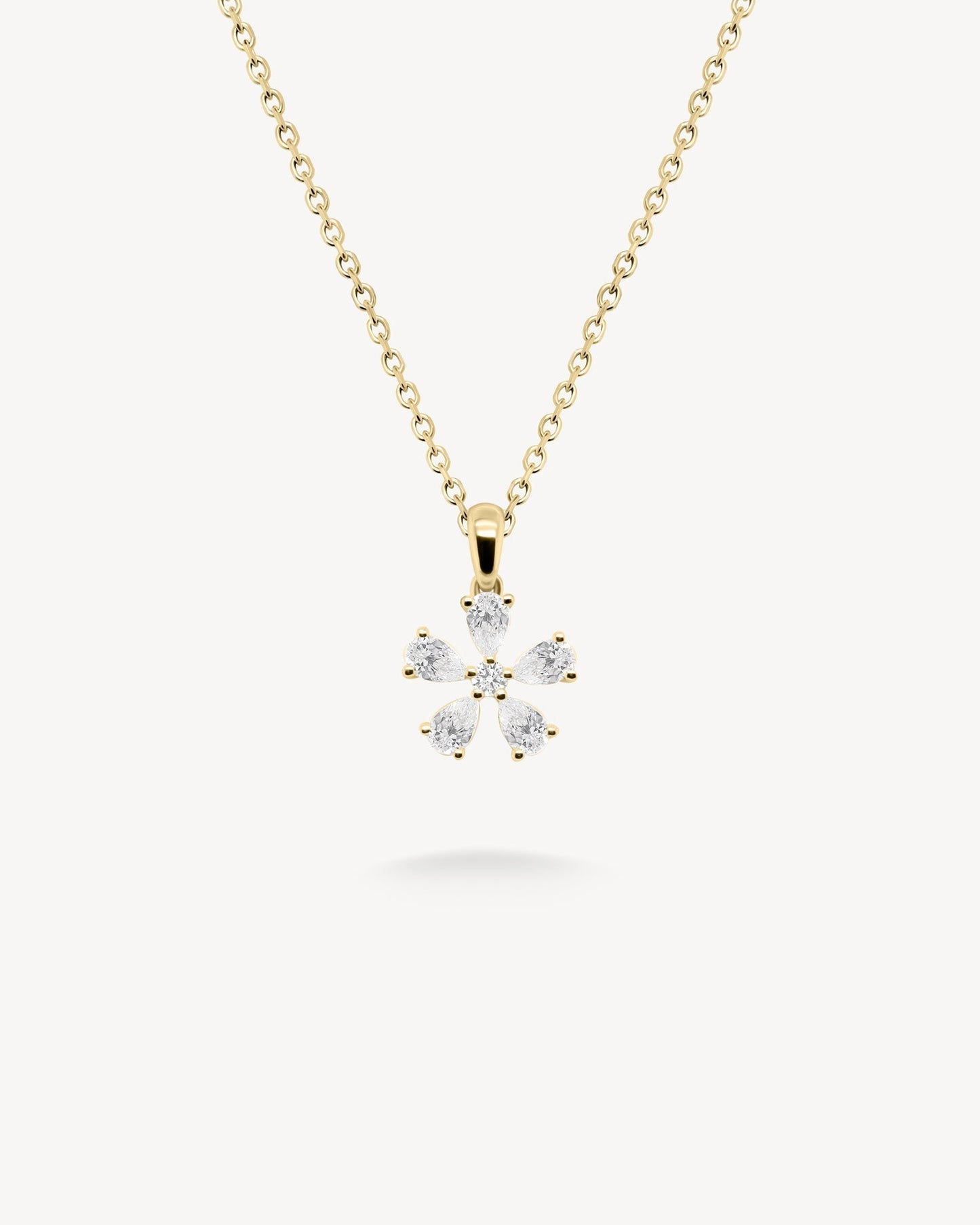 1.0 CT Round Bezel Solitaire Lab Grown Diamond Necklace