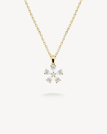 1.0 CT Round Bezel Solitaire Lab Grown Diamond Necklace