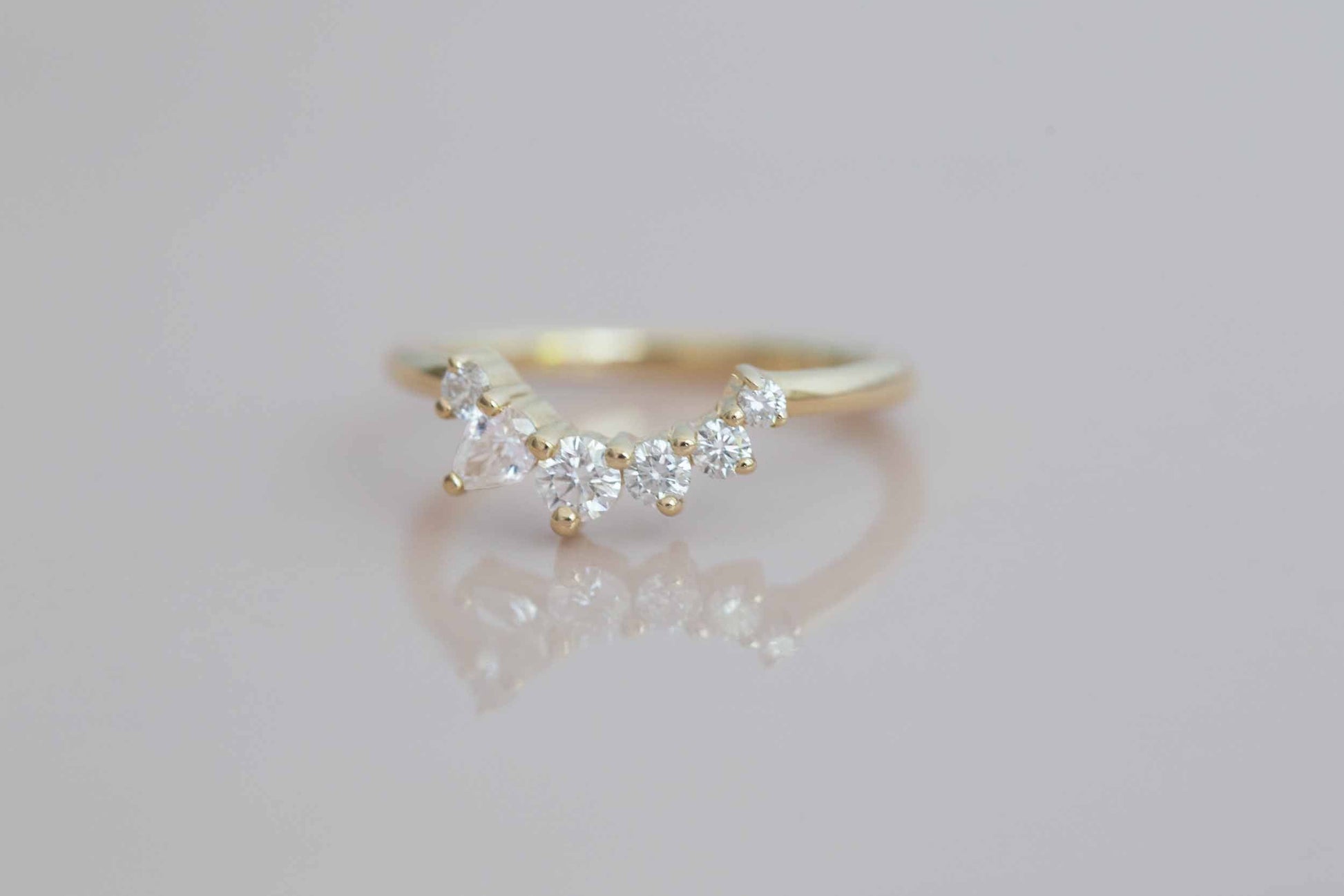 0.37 CT Round Full Eternity Lab Grown Diamond Wedding Band