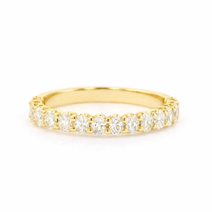 0.37 CT Round Full Eternity Lab Grown Diamond Wedding Band