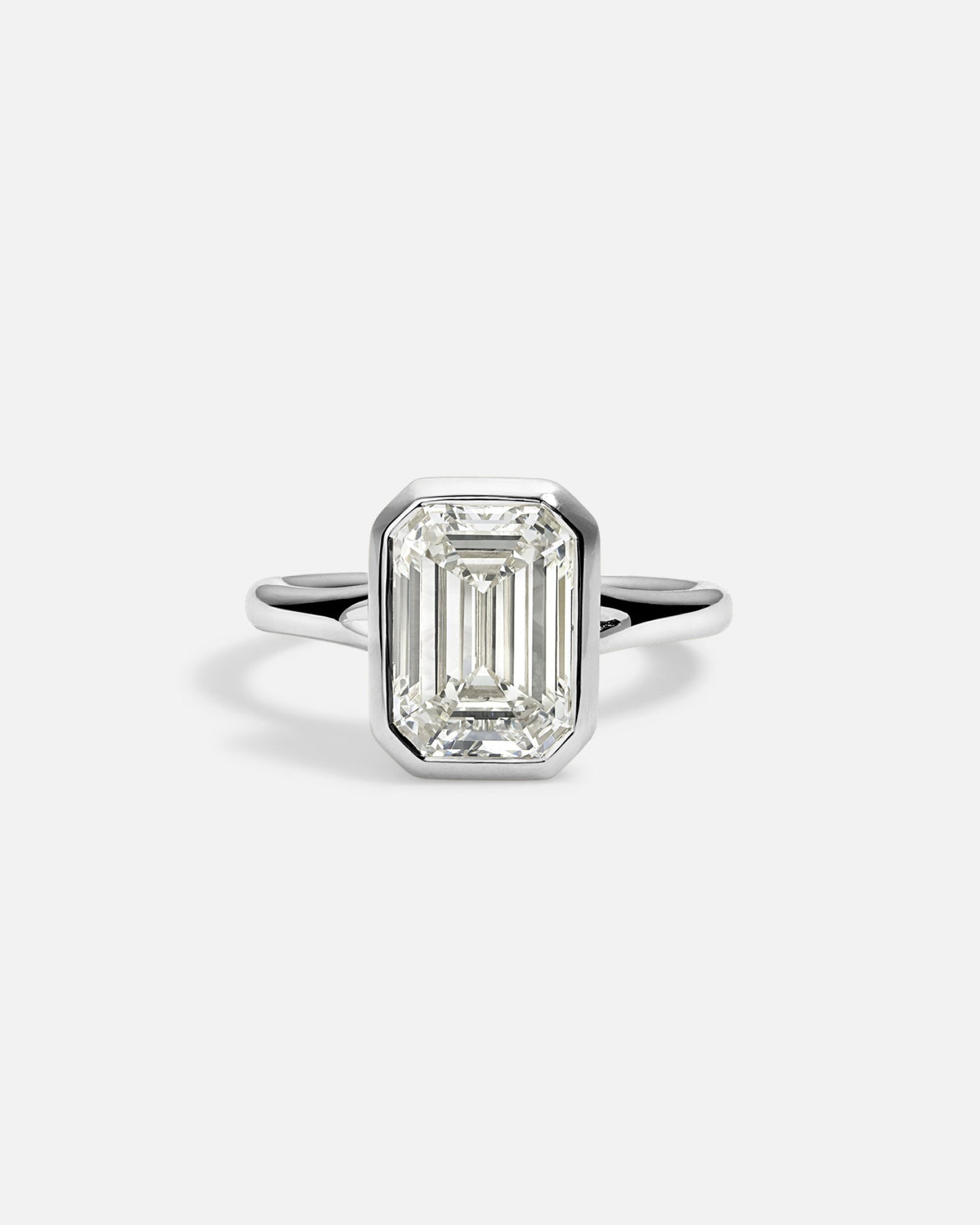 Marquise Cut Cluster Styled Lab Grown Diamond Engagement Ring